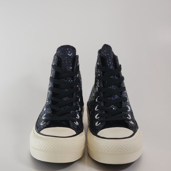 Converse CTAS Hi Lift X You Glitter Women's Platform Sneakers 570626C NWT - Picture 6 of 6